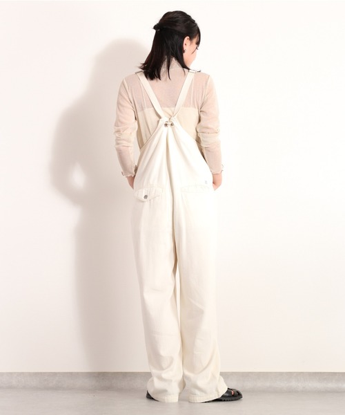 cepo（セポ）の「イージーワークサロペット（サロペット/オーバーオール・レディース・ブラック/ネイビー/オフホワイト・M/L）」の9枚目の写真