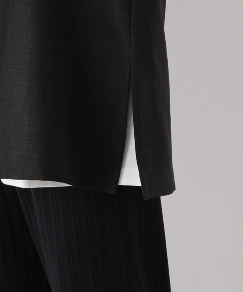 LEPSIM（レプシィム）の「リネンライクVPOジレ　189835（ベスト・レディース・ブラック/オリーブ/アイボリー・FREE）」の17枚目の写真