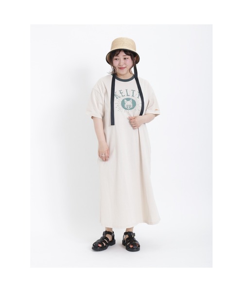 Samansa Mos2（サマンサ モスモス）の「【KELTY×SamansaMos2】キツネプリントワンピース（ワンピース・レディース・ミント/クリーム・ﾌﾘ-）」の18枚目の写真