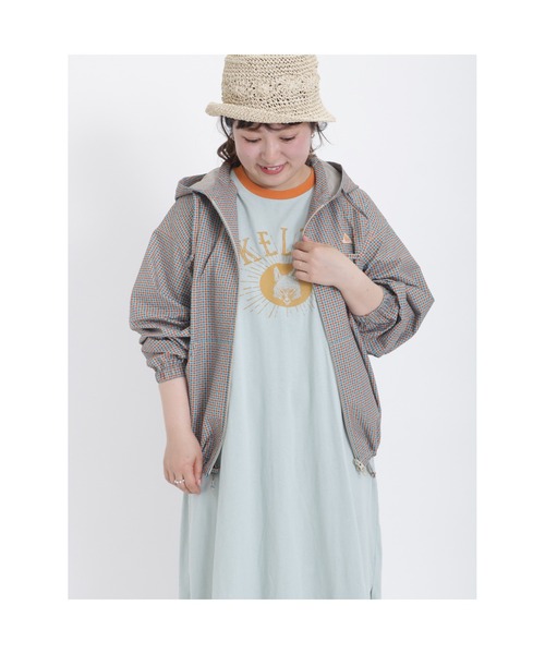 Samansa Mos2（サマンサ モスモス）の「【KELTY×SamansaMos2】キツネプリントワンピース（ワンピース・レディース・ミント/クリーム・ﾌﾘ-）」の7枚目の写真