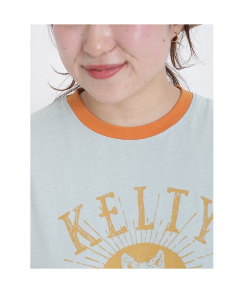 Samansa Mos2（サマンサ モスモス）の「【KELTY×SamansaMos2】キツネプリントワンピース（ワンピース・レディース・ミント/クリーム・ﾌﾘ-）」の12枚目の写真