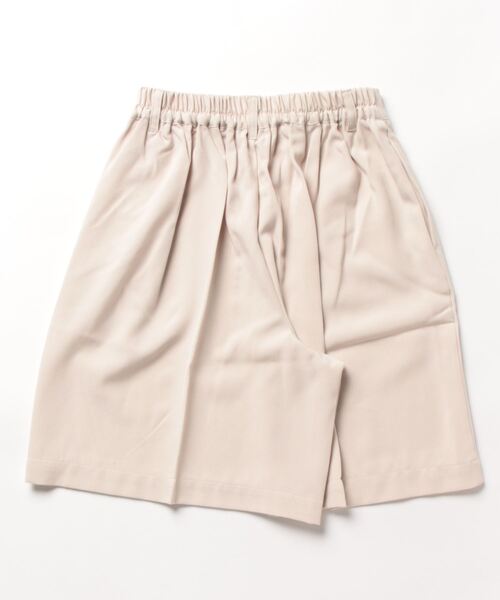 Le temps riche（ルタンリッシュ）の「【セットアップ対応】ツータックセンタープレスハーフパンツ＜Le temps riche＞（その他パンツ・レディース・ベージュ/チャコールグレー・M/LL/L）」の18枚目の写真