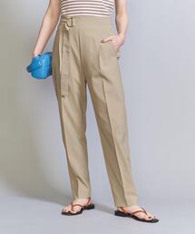BEAUTY&YOUTH UNITED ARROWS | ポリエステルブレンド センタープレス ベルトパンツ -ウォッシャブル-(その他パンツ)