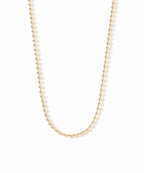 JOURNAL STANDARD relume(ジャーナルスタンダード レリューム)の「《追加》RELUME ボールチェーンラリエット(ネックレス・レディース・シルバー/ゴールド・FREE)」の6枚目の写真