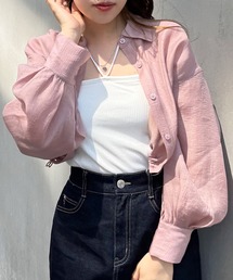 INGNI | 裾ドローコードシアーシャツ(シャツ/ブラウス)