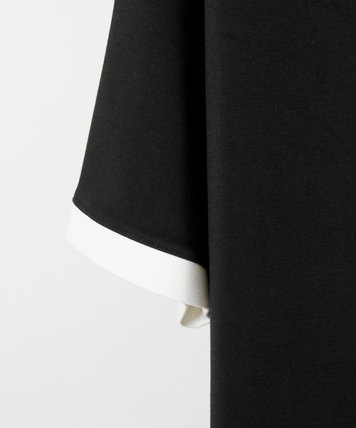 Confirm(コンファーム)の「ベーシック / リンガー ルーズシルエット ドレープとろみTシャツ【Confirm】(Tシャツ/カットソー・メンズ・ブラック/チャコールグレー/グレー/ブラック系その他/ホワイト系その他/ホワイト/ベージュ・M/L)」の20枚目の写真