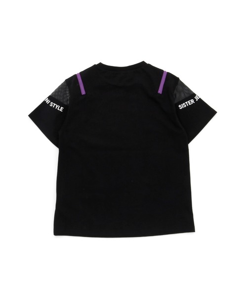 SISTER JENNI（SISTER JENNI）の「接触冷感肩ZIPBIGTシャツ（T