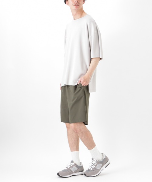 NAVY（ネイビー）の「マイラク イージーハーフパンツ（その他パンツ・メンズ・ネイビー/ベージュ/カーキ・M/L/XL）」の7枚目の写真