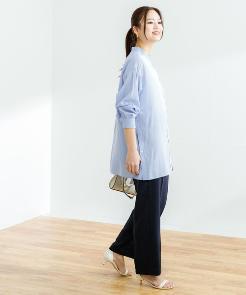 argue リネン パンツ ネイビー アギュー モブパンツ ネイビー 紺