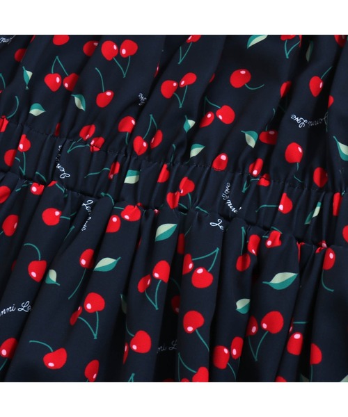 JENNI love(ジェニィラブ)の「3wayチェリー柄ワンピ(ワンピース・キッズ・オフホワイト/ネイビー・140cm/130cm/160cm/150cm)」の20枚目の写真