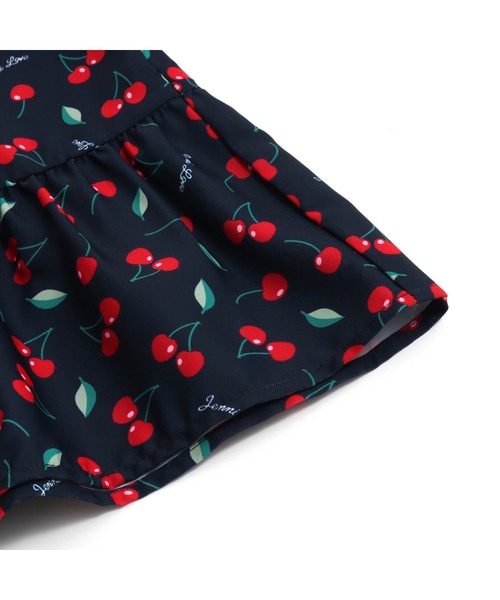 JENNI love(ジェニィラブ)の「3wayチェリー柄ワンピ(ワンピース・キッズ・オフホワイト/ネイビー・140cm/130cm/160cm/150cm)」の22枚目の写真