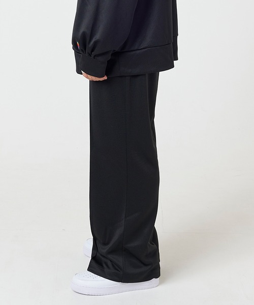 STRAY SHEEP（ストレイシープ）の「[STRAY SHEEP]トラックパンツ（スウェットパンツ・レディース・チャコールグレー/ブラック・LARGE/MEDIUM）」の15枚目の写真