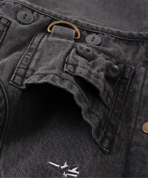 BREEZE(ブリーズ)の「DODコラボ ギガデニムツナヴェスブラック(コドモ)(サロペット/オーバーオール・キッズ・ブラック・100/120/140)」の22枚目の写真