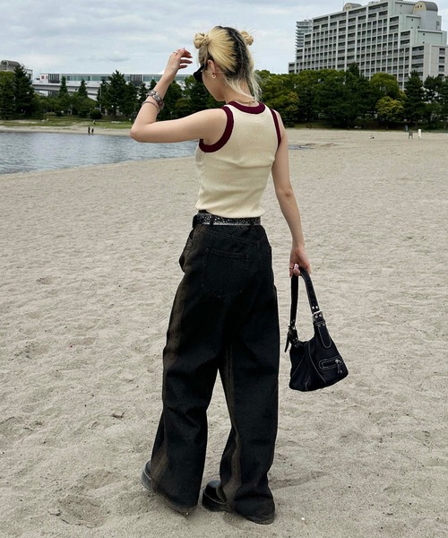 ringer tank top（タンクトップ）｜sedacle（セダクル）の