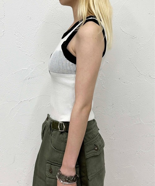 ringer tank top（タンクトップ）｜sedacle（セダクル）の