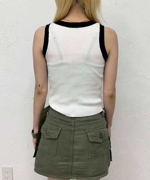 ringer tank top（タンクトップ）｜sedacle（セダクル）の