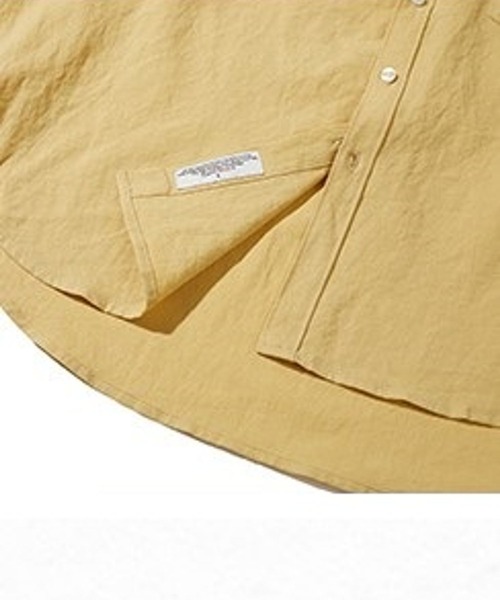 BITTER CELLS（ビターセルズ）の「BITTER CELLS／フレアシャツ 2908306（シャツ/ブラウス・レディース・ライトピンク/ライトイエロー・SMALL）」の5枚目の写真