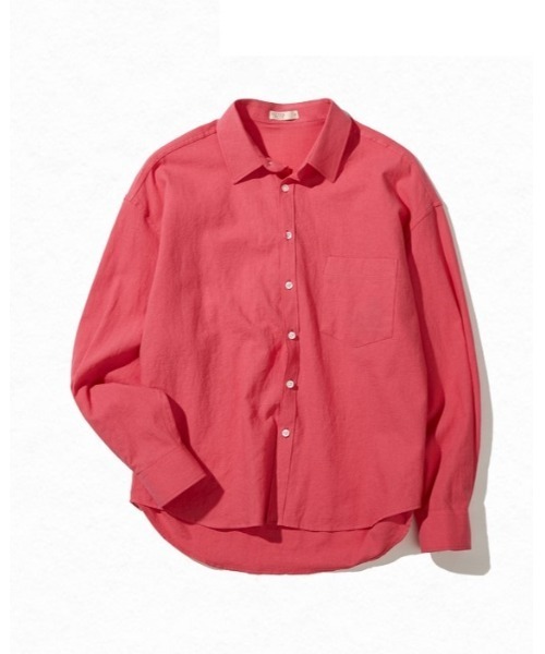 BITTER CELLS（ビターセルズ）の「BITTER CELLS／フレアシャツ 2908306（シャツ/ブラウス・レディース・ライトピンク/ライトイエロー・SMALL）」の18枚目の写真