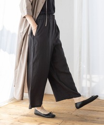 studio CLIP | リネン100クロップドパンツ(その他パンツ)