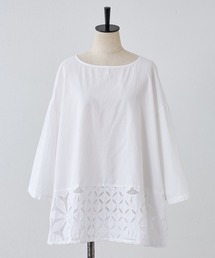 BEARDSLEY | 裾切り替えハンドステッチブラウス(シャツ/ブラウス)