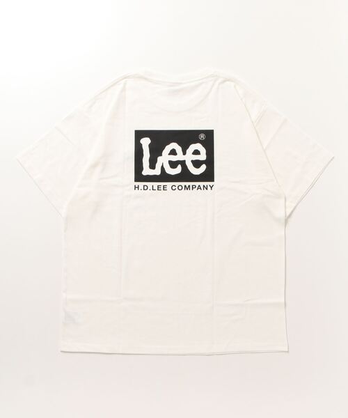 Lee（リー）の「Lee リー バックプリント半袖Tシャツ（Tシャツ/カットソー・メンズ・ホワイト・M/L/XL）」の5枚目の写真