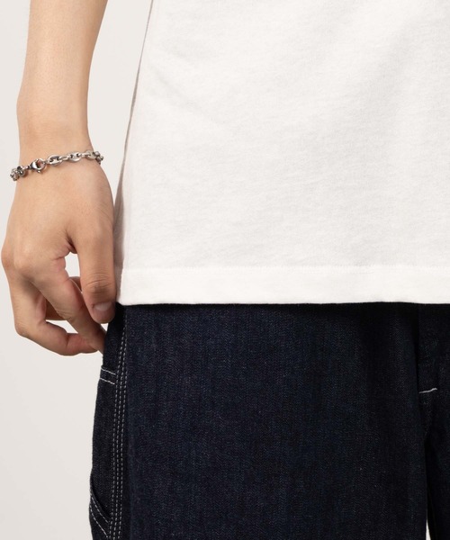 Lee（リー）の「Lee リー バックプリント半袖Tシャツ（Tシャツ/カットソー・メンズ・ホワイト・M/L/XL）」の6枚目の写真