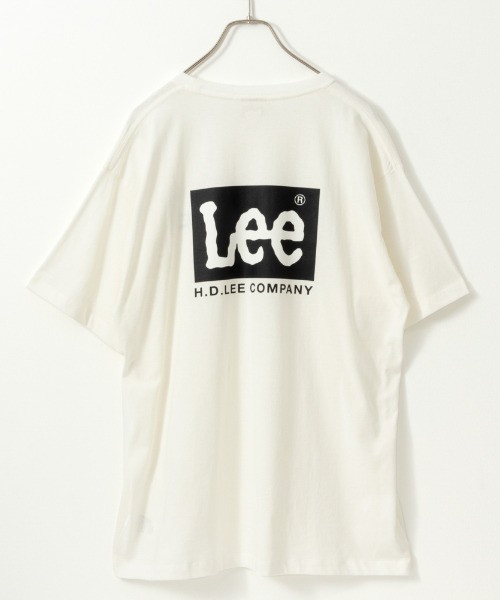 Lee（リー）の「Lee リー バックプリント半袖Tシャツ（Tシャツ/カットソー・メンズ・ホワイト・M/L/XL）」の14枚目の写真