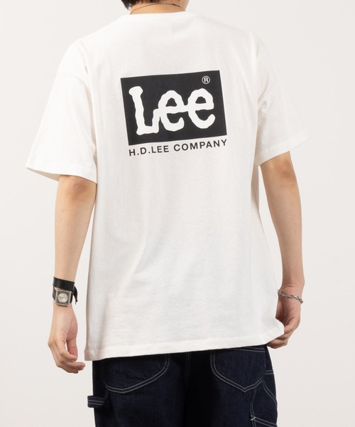 Lee（リー）の「Lee リー バックプリント半袖Tシャツ（Tシャツ/カットソー・メンズ・ホワイト・M/L/XL）」の13枚目の写真