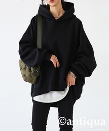 antiqua | 綿混生地裏起毛パーカー(パーカー)