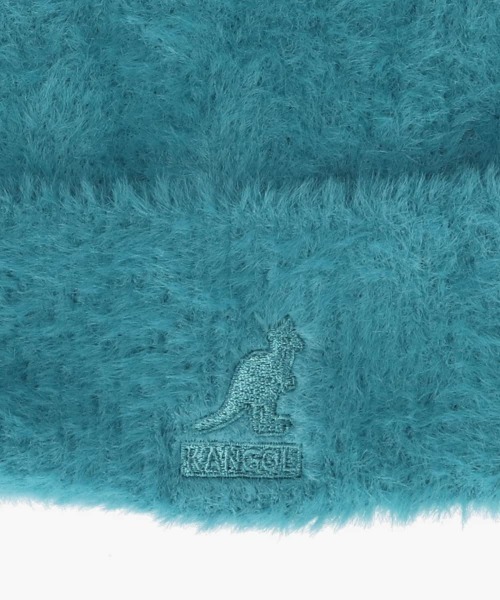 KANGOL（カンゴール）の「KANGOL FAUX FUR BEANIE（ニットキャップ/ビーニー・レディース・ライトグレー/ブラック/グリーン/ピンク/ブルー/オレンジ・ONE SIZE）」の15枚目の写真