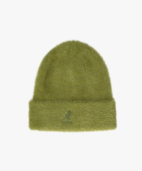 KANGOL（カンゴール）の「KANGOL FAUX FUR BEANIE（ニットキャップ/ビーニー・レディース・ライトグレー/ブラック/グリーン/ピンク/ブルー/オレンジ・ONE SIZE）」の17枚目の写真