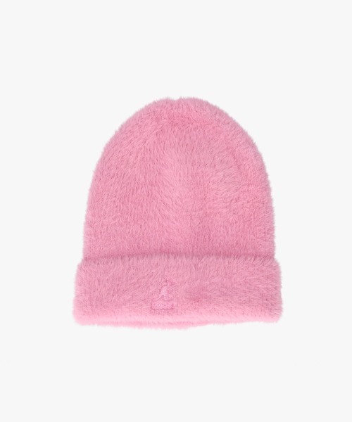 KANGOL（カンゴール）の「KANGOL FAUX FUR BEANIE（ニットキャップ/ビーニー・レディース・ライトグレー/ブラック/グリーン/ピンク/ブルー/オレンジ・ONE SIZE）」の18枚目の写真