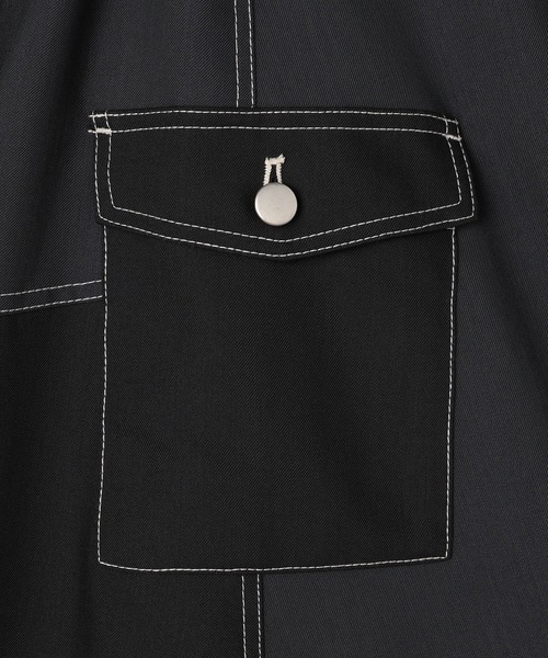 179/WG（イチナナキュウダブルジー）の「ベルト付きアシンメトリースカート（スカート・レディース・その他1/その他2/チャコールグレー・MEDIUM）」の8枚目の写真