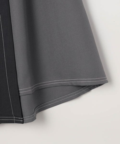 179/WG（イチナナキュウダブルジー）の「ベルト付きアシンメトリースカート（スカート・レディース・その他1/その他2/チャコールグレー・MEDIUM）」の5枚目の写真