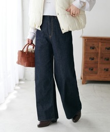 DISCOAT | USコットンデニムワイドパンツ(デニムパンツ)
