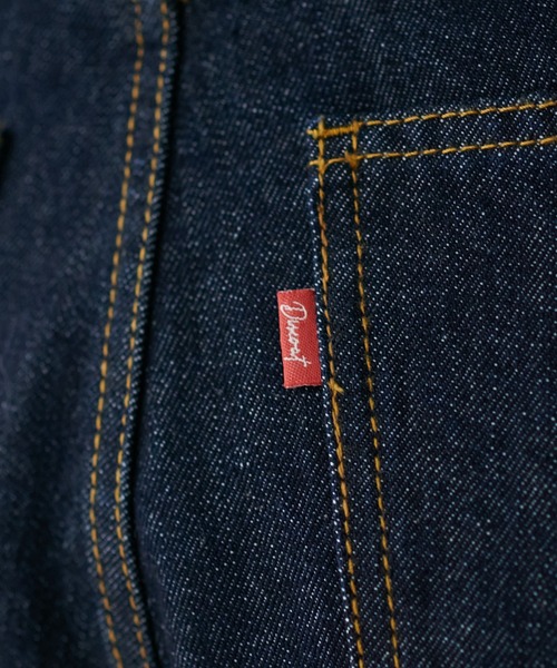 DISCOAT（ディスコート）の「USコットンデニムワイドパンツ（デニムパンツ・レディース・ブラック/ネイビー・SMALL/MEDIUM/LARGE）」の16枚目の写真