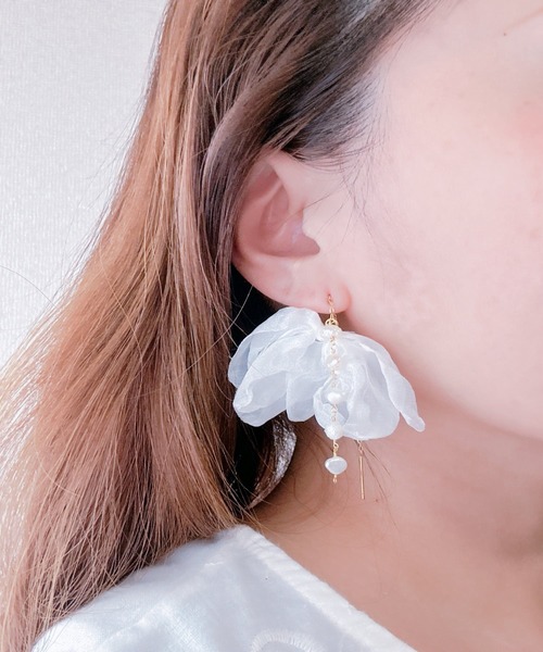 momo_girl092 ピアスのみ momo_girl092 ピアスのみ AOMOMO/大ぶりふわふわ大人可愛い