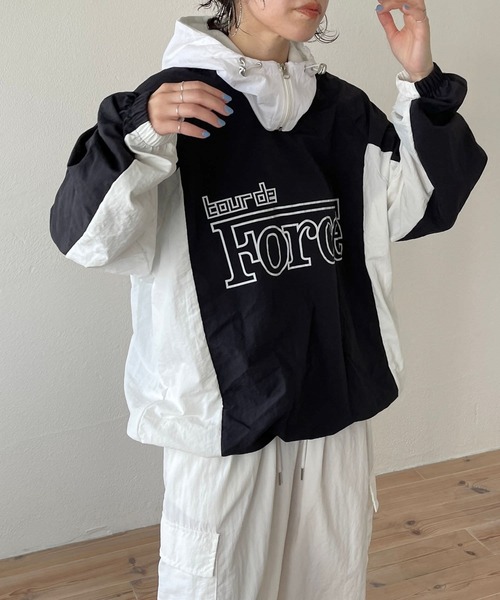 wee9s（ウィークス）の「buddy nylon hoodie / バディナイロンフーディーバラクラバ（ニットキャップ/ビーニー・レディース・ホワイト/ブラック・FREE）」の10枚目の写真