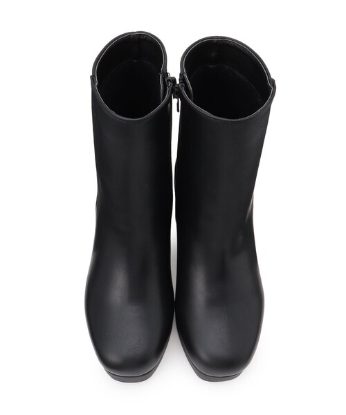 SHOO・LA・RUE（シューラルー）の「◆ストーム付きショートブーツ（ブーツ・レディース・ナチュラル/キャメル/ブラック・35/45）」の9枚目の写真