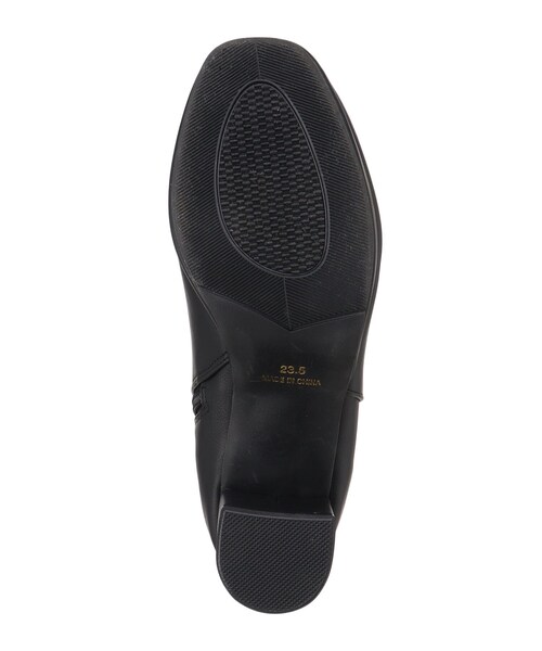 SHOO・LA・RUE（シューラルー）の「◆ストーム付きショートブーツ（ブーツ・レディース・ナチュラル/キャメル/ブラック・35/45）」の10枚目の写真