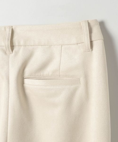 JEANASIS（ジーナシス）の「サスティナブルヌバックライクフレアパンツ/965455（その他パンツ・レディース・スミクロ/パープル/テラコッタ/オフホワイト/イエロー/ブラック/ブルー・X-SMALL/SMALL/MEDIUM）」の14枚目の写真