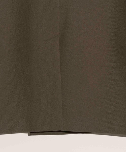 MAISON SPECIAL（メゾンスペシャル）の「《UNISEX》2Way Stretch Kersey Prime-Over Double Tailored Jacket/2Wayストレッチカルゼプライムオーバーダブルテーラードジャケット【MAISON SPECIAL/メゾンスペシャル】■セットアップ対応■（テーラードジャケット・メンズ・ネイビー/ブラウン/カーキ/ブラック・0/1/2）」の18枚目の写真