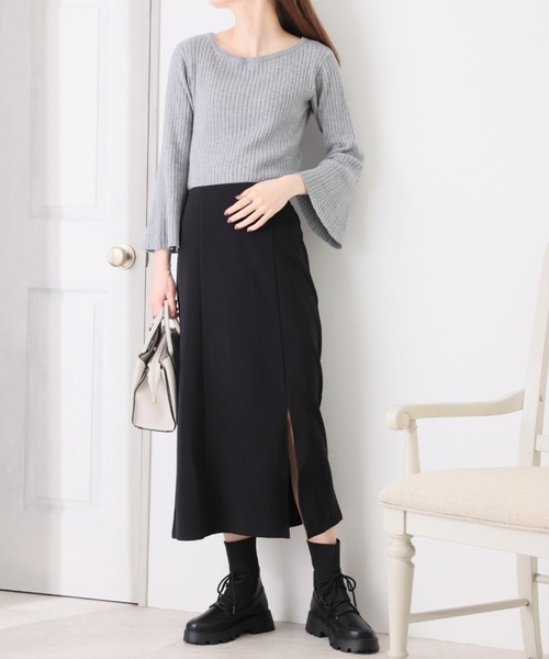 VIVIAN(ヴィヴィアン)の「厚底レースアップニットブーツ ZOZOTOWN+オフィシャルサイト限定商品(ブーツ・レディース・アイボリー/ブラック・M/L/LL/S)」の13枚目の写真