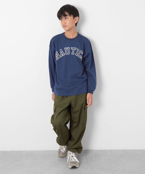 GLAZOS（グラソス）の「コットンツイル・カーゴパンツ（その他パンツ・キッズ・ブラック/カーキ/ベージュ・140cm/160cm/170cm/150cm）」の7枚目の写真