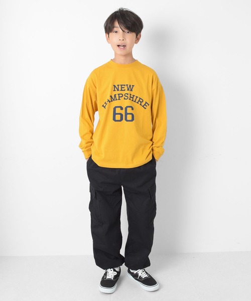 GLAZOS（グラソス）の「コットンツイル・カーゴパンツ（その他パンツ・キッズ・ブラック/カーキ/ベージュ・140cm/160cm/170cm/150cm）」の11枚目の写真