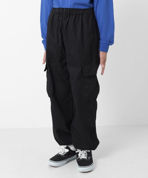 GLAZOS（グラソス）の「コットンツイル・カーゴパンツ（その他パンツ・キッズ・ブラック/カーキ/ベージュ・140cm/160cm/170cm/150cm）」の15枚目の写真