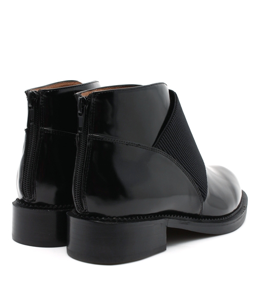 Jeffrey Campbell（ジェフリーキャンベル）の「ジッパー付きフロントゴアブーツ（ブーツ・レディース・ブラック・38/39/36/37）」の6枚目の写真