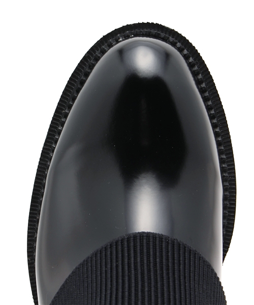 Jeffrey Campbell（ジェフリーキャンベル）の「ジッパー付きフロントゴアブーツ（ブーツ・レディース・ブラック・38/39/36/37）」の7枚目の写真
