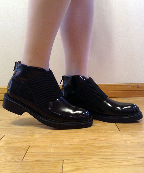 Jeffrey Campbell（ジェフリーキャンベル）の「ジッパー付きフロントゴアブーツ（ブーツ・レディース・ブラック・38/39/36/37）」の13枚目の写真