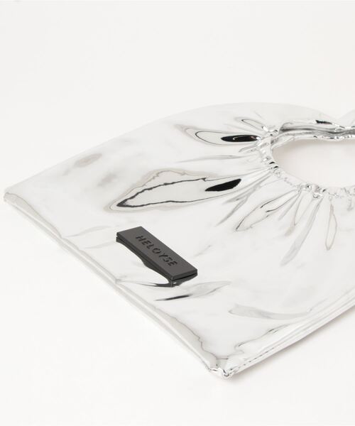 HELOYSE（エロイーズ）の「【HELOYSE/エロイーズ】 トースト PUレザー SM（ハンドバッグ・レディース・シルバー/シルバー系その他/カーキ/ベージュ/ブラック/ボルドー・FREE）」の8枚目の写真